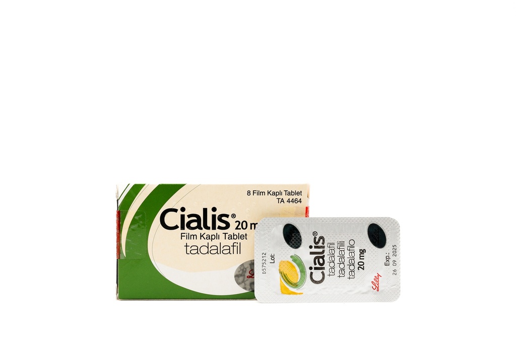 CIALIS 20 MG 8 TB (Tadalafil)